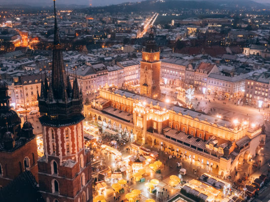 Jarmark Bożonarodzeniowy w Krakowie