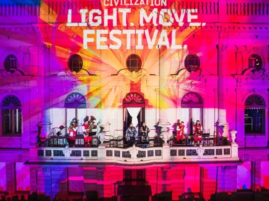 Łódź – Light.Move.Festival.